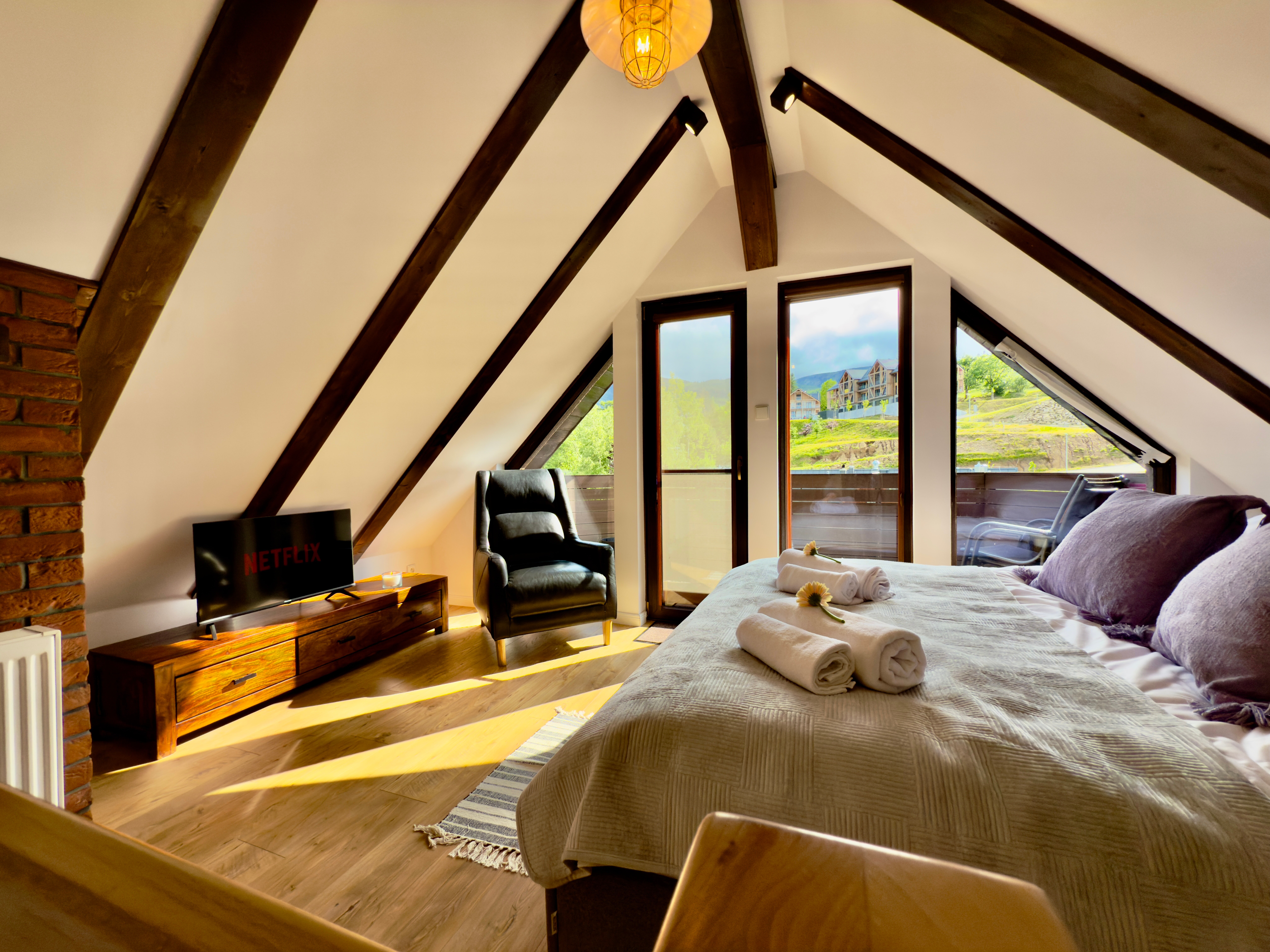 Jasny i wygodny apartament na wypoczynek w Karkonoszach