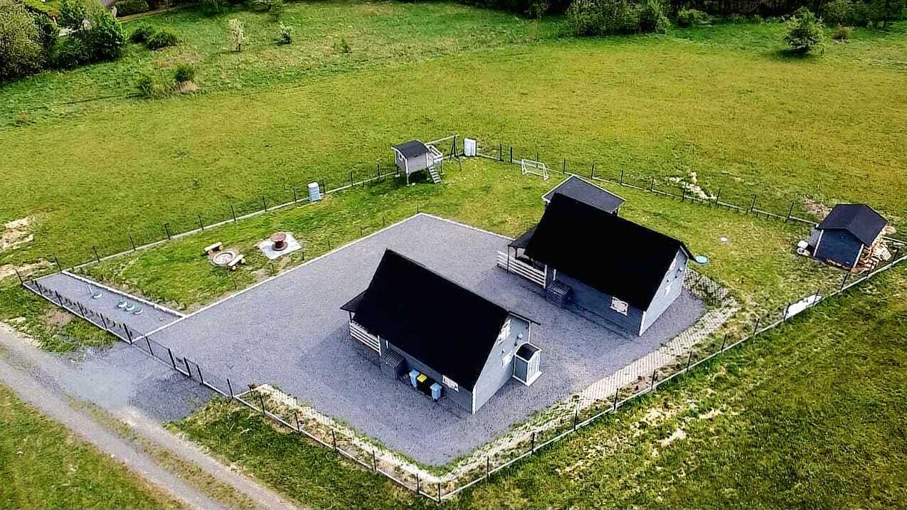 Domki Karkonoskie Wojcieszyce z drona